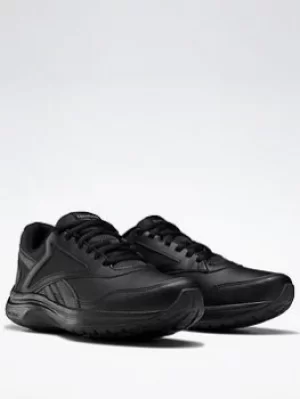 Image of Reebok Walk Ultra 7.0 Dmx Max Shoes, Black/Grey/Blue, Size 3.5, Women