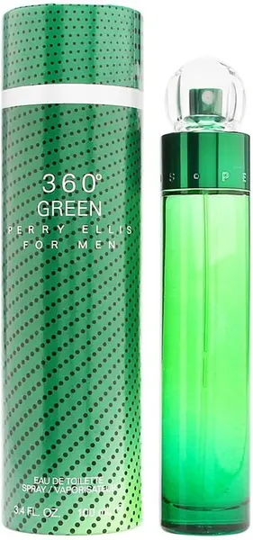 image of Perry Ellis 360 Green Eau de Toilette For Him 100ml