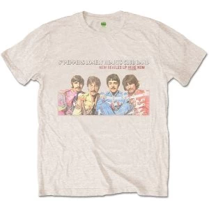 Image of The Beatles - LP Here Now Unisex Large T-Shirt - Neutral