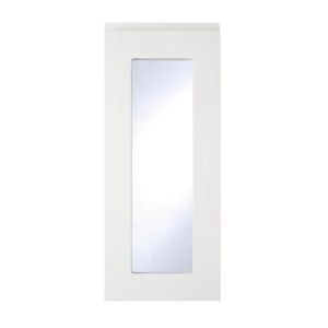 Image of Cooke Lewis Appleby High Gloss White Glazed door W300mm
