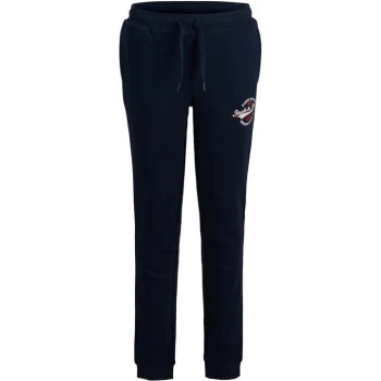 image of Jack and Jones Logo Jogging Pants Junior Boys - Blue