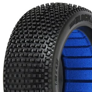 Image of Proline 'Blockade' S3 Soft 1/8 Buggy Tyres W/Closed Cell