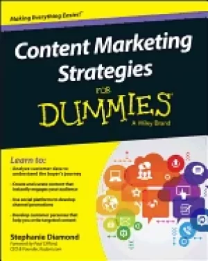 Image of content marketing strategies for dummies