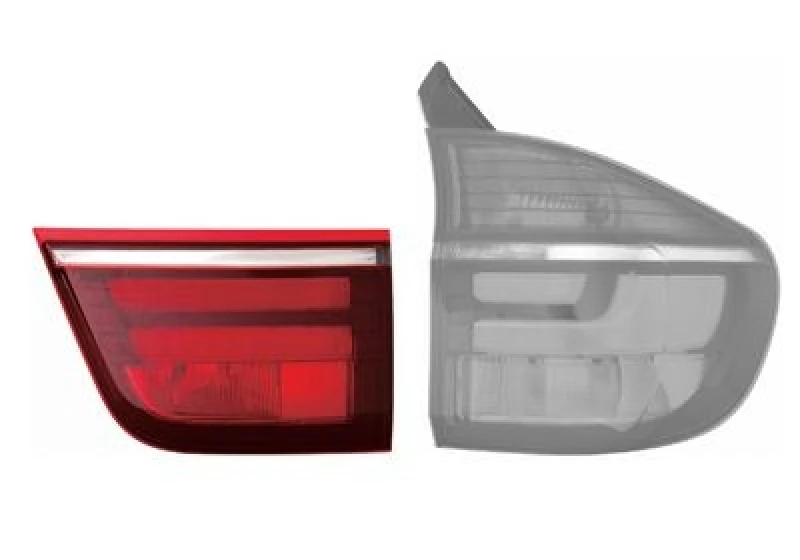 Image of VAN WEZEL 0689924 Rear light Inner Section, with bulb holder, Right Combination Rearlight (391)