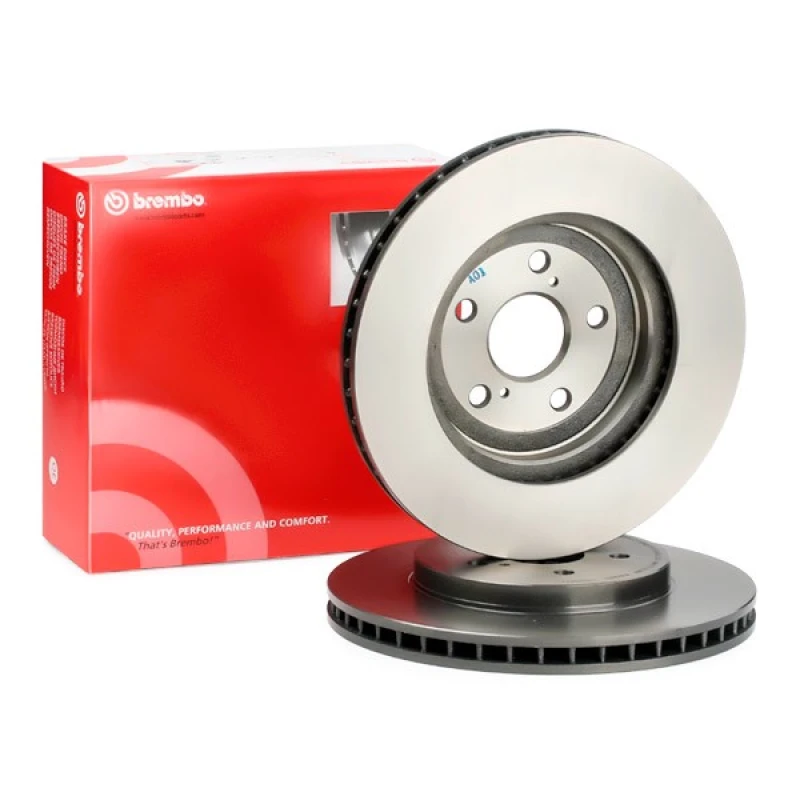 Image of BREMBO 09.A109.11 Brake disc internally vented, Coated Brake Disc (82)