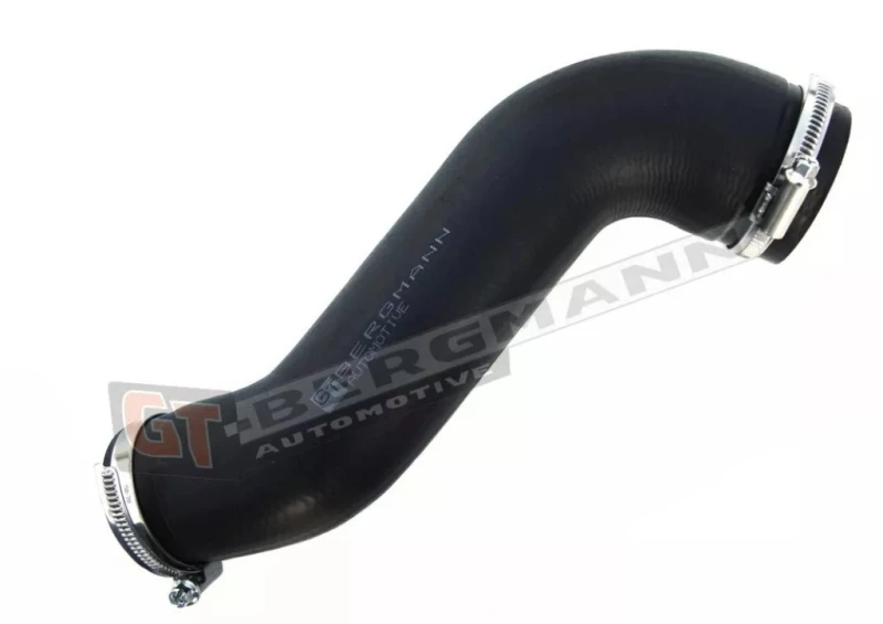 Image of GT-BERGMANN GT52-186 Turbocharger Hose with clamping pieces, Rubber with fabric lining Rubber with fabric lining Charger Intake Hose (3314)