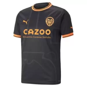 Puma Valencia Away Shirt 2022 2023 Adults - Black