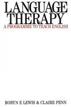 Image of Language Therapy by Robyn Lewis Paperback