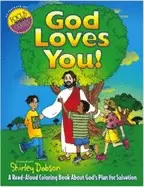 Image of god loves you a read aloud coloring book about gods plan for salvation