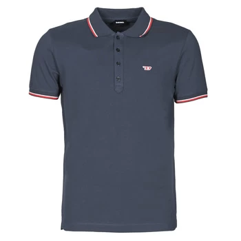 Image of Diesel 00SW7C-0MXZA-81E mens Polo shirt in Blue - Sizes XXL,S,XL