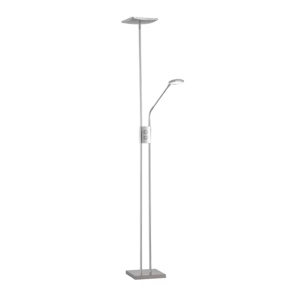 Image of Luke Modern Mother & Child Lamp Nickel Matt 3000K