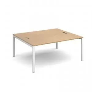 Image of Connex starter units back to back 1600mm x 1600mm - white frame and