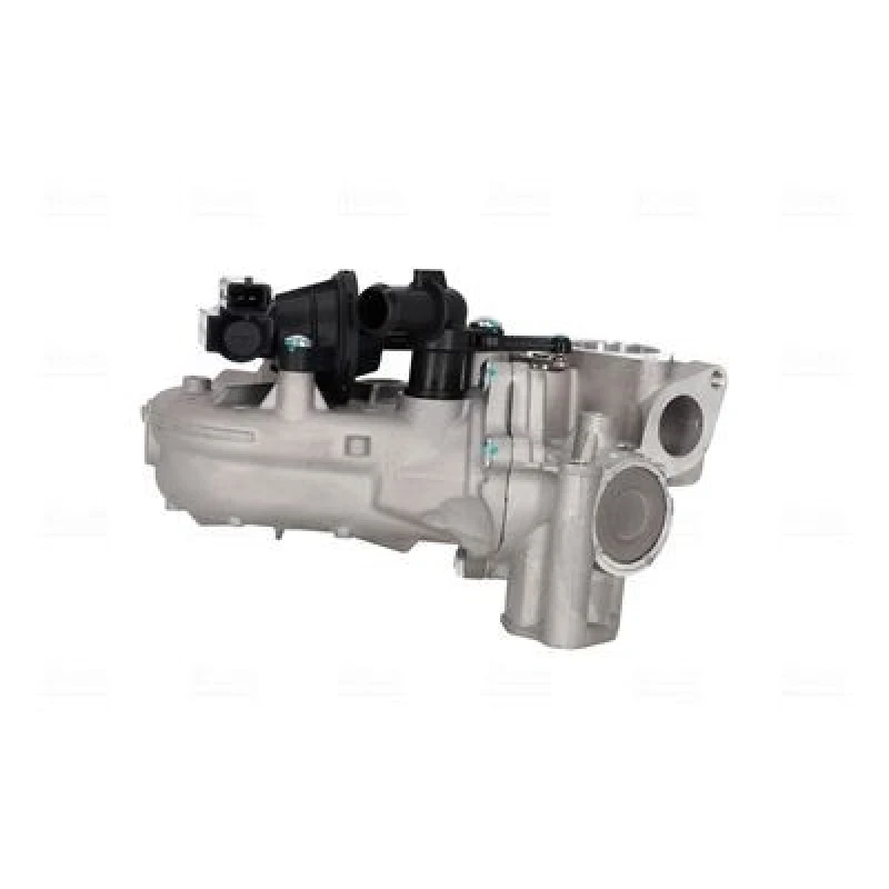 Image of NISSENS 989442 EGR Cooler ** FIRST FIT ** with sensor, with gaskets/seals Aluminium EGR Cooler (4032)