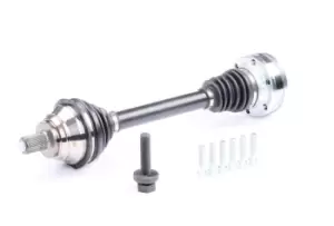 Image of RIDEX Drive shaft 13D0302 CV axle,Half shaft VW,AUDI,SKODA,TOURAN (1T1, 1T2),Passat Variant (3C5),GOLF VI (5K1)