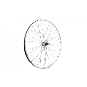 Image of Wilkinson Wheel Alloy 700c Road Silver Solid Axle Freewheel Rear