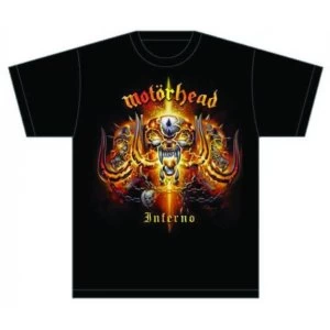 image of Motorhead Inferno Mens Large T-Shirt - Black