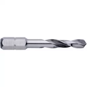 image of Exact 05942 HSS Metal twist drill bit 1.5mm Total length 32mm DIN 3126 1/4 (6.3 mm)