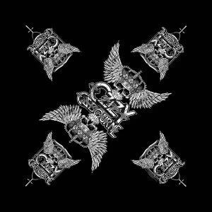 Image of Ozzy Osbourne - Skull & Wings Mens Bandana - Black