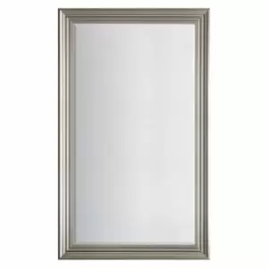 image of Crossland Grove Cheriton Mirror Brushed Steel - 790 X 1320mm