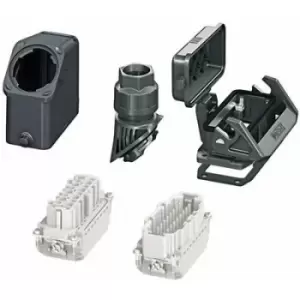Image of Phoenix Contact HC-EVO-B16PT-BWSC-HH-M25-PLRBK Connector set with push-in connection Content:
