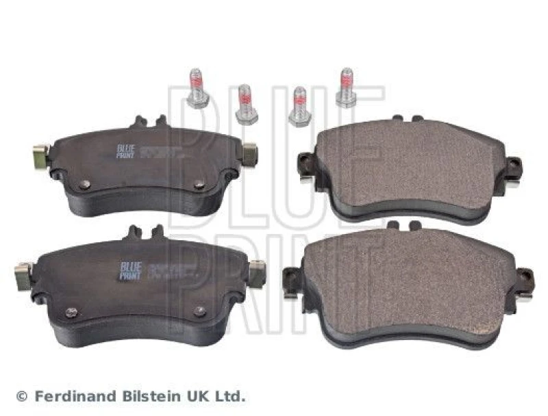 Image of Blue PRINT Brake pad set Blue PRINT ADU174217