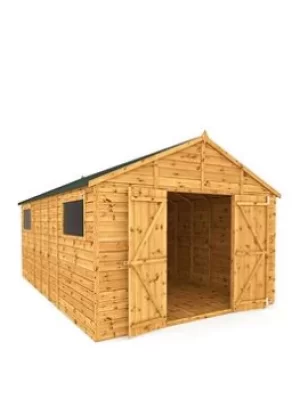 Image of Mercia 16 X 10 Premium Shiplap Apex Workshop
