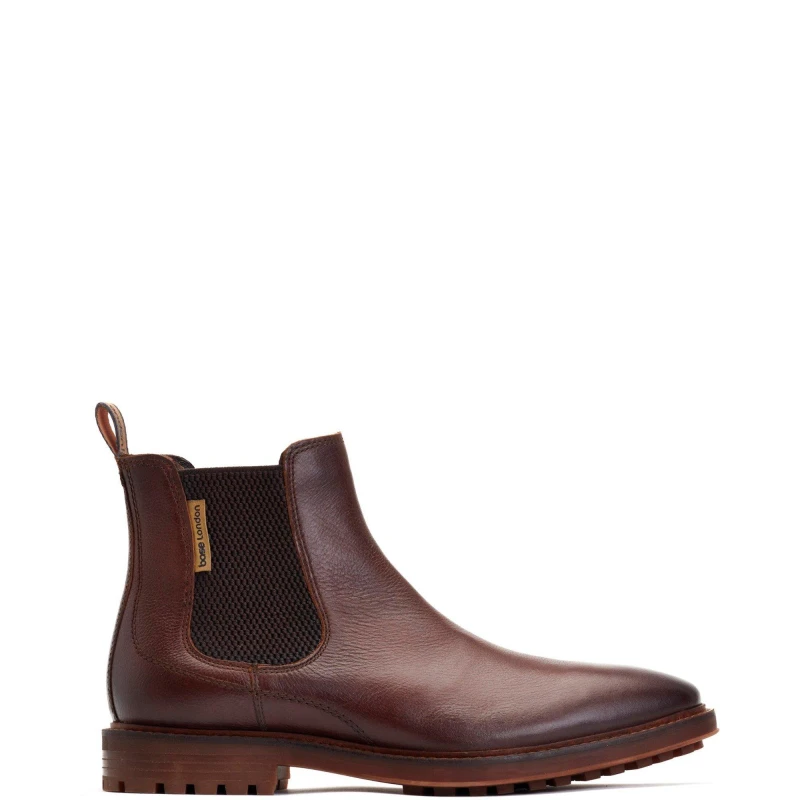 Image of Base London Douglas Chelsea Boot - Brown Brown 7