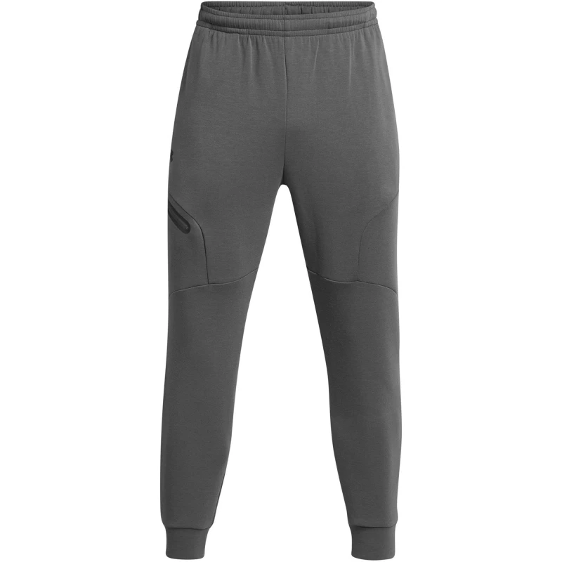 Image of Under Armour Mens Unstoppable Closed Hem Fleece Joggers Castlerock male M