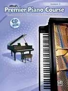 Image of alfreds piano course lesson 3 book and cd