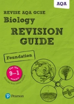 Image of Revise Aqa Gcse Biology Foundation. Revision Guide by Ms Pauline Lowrie Book