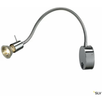 Image of SLV - Dio Flex Indoor Light, Surface Light Socket Inside 9 x 52.8cm (w x L) Chrome - Chrome