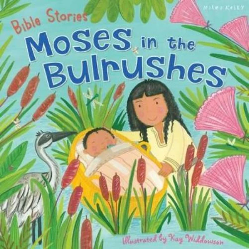 Image of Bible Stories Moses in the Bulrushes by Miles Kelly Paperback