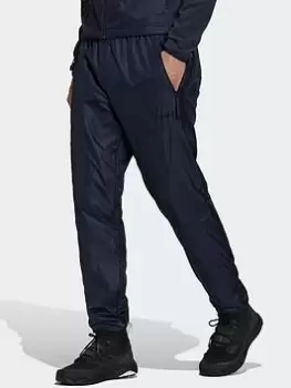Image of adidas Multi Primegreen Windfleece Joggers, Black, Size 34, Men