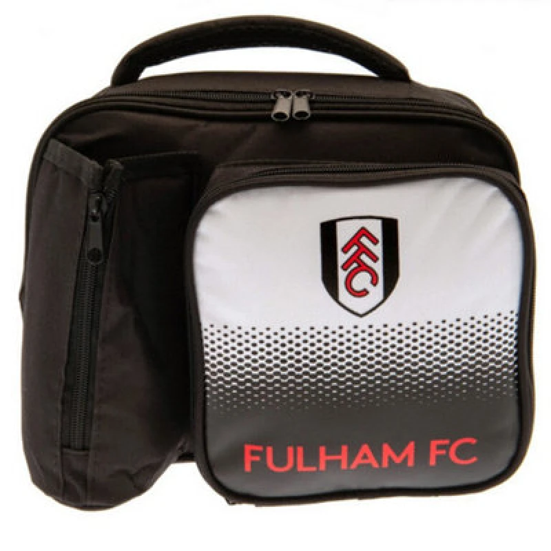 Image of Fulham Fc Fade Lunch Bag Black/white/red (One Size)