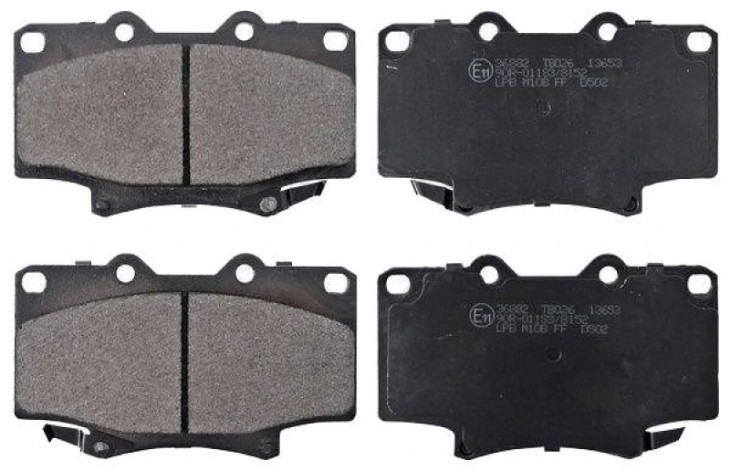 Image of A.B.S. 36882 Brake pad set with acoustic wear warning Brake Pad Set,disc brake (402)
