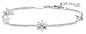 image of Thomas Sabo 925 Sterling Silver 'Stars' Bracelet A1916-051- Jewellery