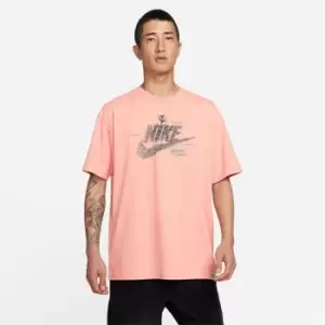 Image of Nike Graphic T-Shirt Mens - Orange