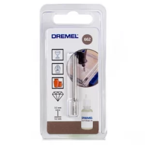 Image of Dremel 26150662JB 662 3.2mm Glass Drill Bit