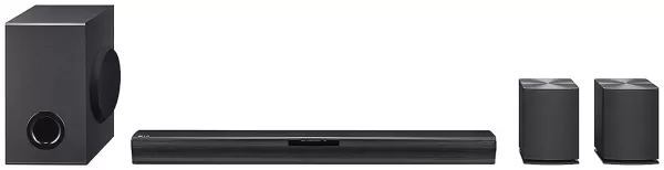 Image of LG SNC4R 420W SQC4R 4.1 Soundbar with Wireless Subwoofer - Black
