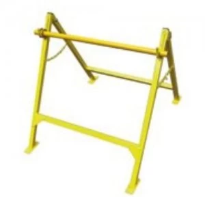 image of Zexum A Frame Universal Cable Drum Dispenser De-reeling Carrier Stand