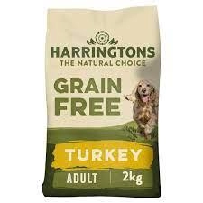 image of Harringtons Grain Free Hypoallergenic Turkey and Sweet Potato Dog Food 2kg