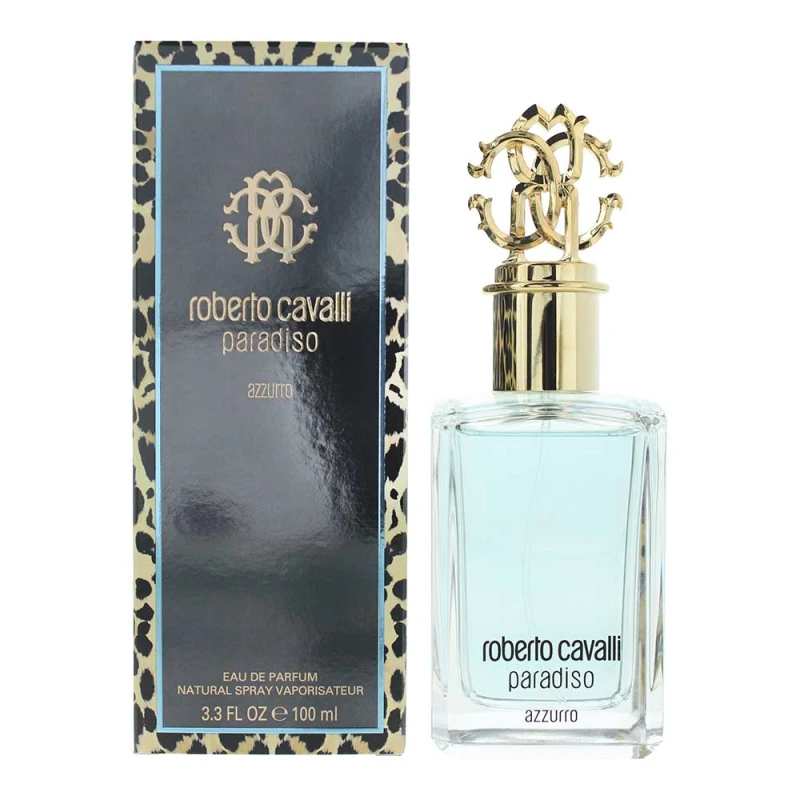 Image of Roberto Cavalli Paradiso Azzurro eau de parfum new design For Her 100ml