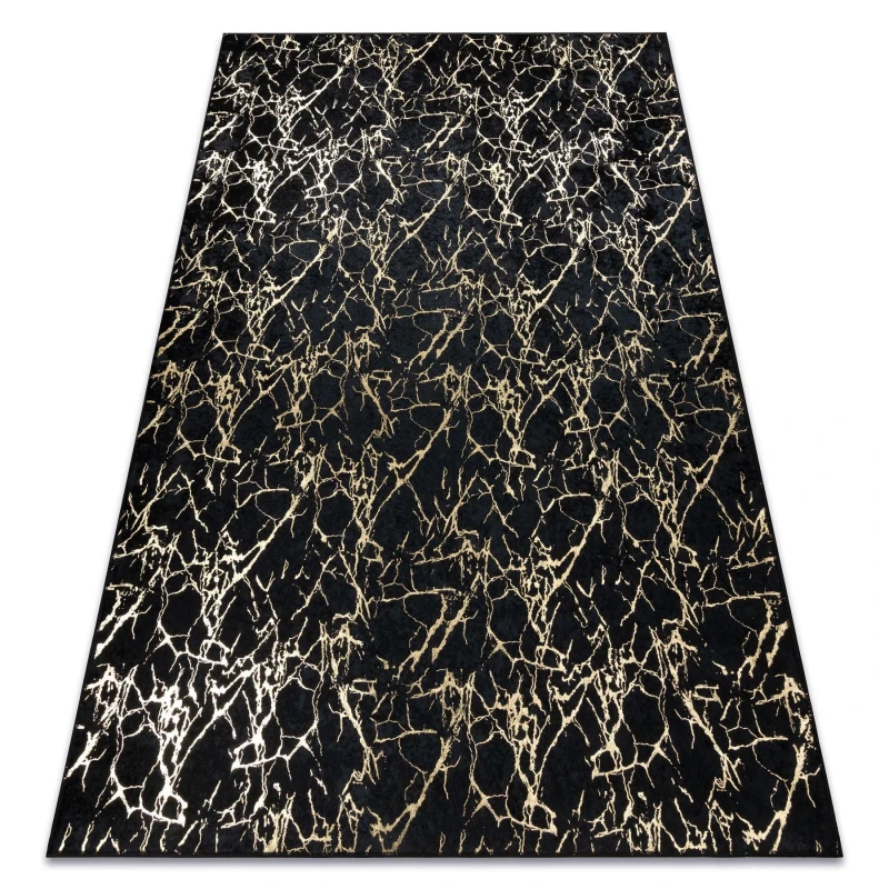 Image of RugsX Miro Rug in Black Size: 120cm x 170cm Black Unisex 120cm x 170 cm