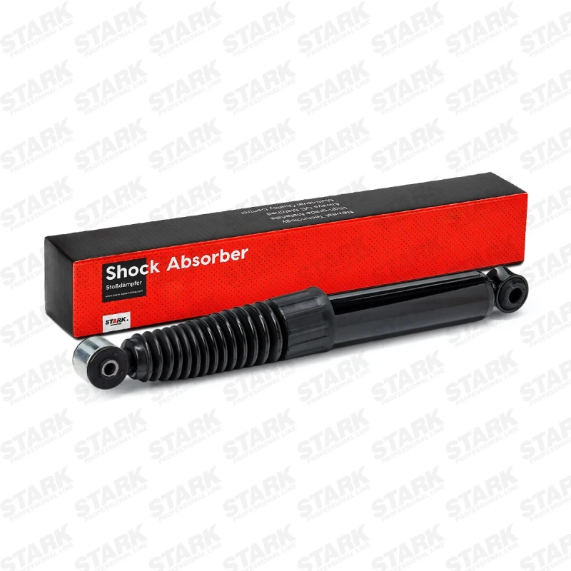 Image of STARK SKSA-0130865 Shock absorber Rear Axle, Gas Pressure, Twin-Tube, Absorber does not carry a spring, Top eye Shock Absorber (854)