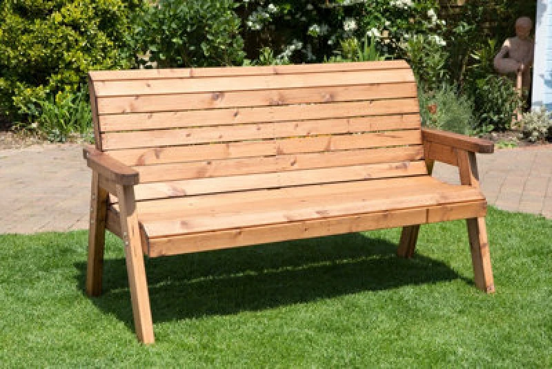 Image of Charles Taylor Trading Charles Taylor Three Seat Bench Boxed Brown