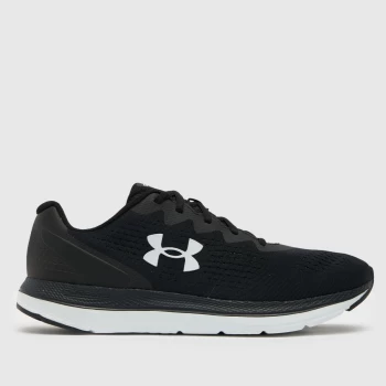 Image of Under Armour Black & White Charged Impulse 2 Trainers
