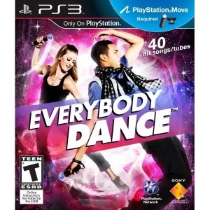 Image of Everbody Dance Playstation Move PS3 Game