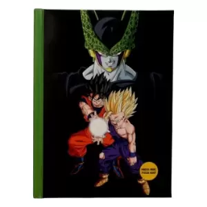 Image of Dragon Ball Z Notebook with Light Cell Final Battle