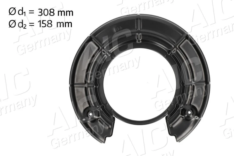 Image of Brake disc backing plate AIC 71337