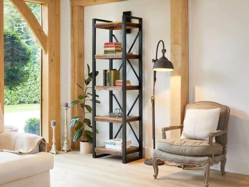 Image of Baumhaus Urban Chic Alcove Bookcase in Brown Brown Unisex